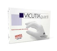Cantabria Labs Vicutix - Guanti 100% cotone Taglia L, 1 paio