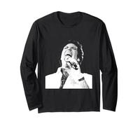 Cantando Tom Jones dal Vivo a Cardiff Galles 1983 Maglia a Manica