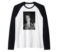Cantante AC/DC Bon Scott di Martyn Goddard Maglia con Maniche Raglan