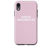 Cantante Cantautore Musicista Registrazione Stage Performance Art Custodia per iPhone XR