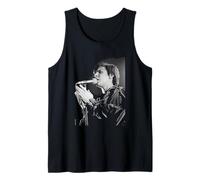 Cantante dei Duran Duran Simon Le Bon 1980 di Virginia Turbett Canotta