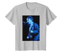 Cantante dei Radiohead Thom Yorke Glastonbury 2003 Maglietta, Bambini, Argento, 10 Anni