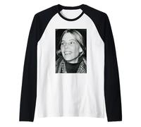 Cantante Folk Joni Mitchell Clouds Era 1969 Maglia con Maniche Raglan