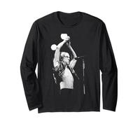 Cantante Iggy Pop Stooges Reading Festival Instinct 1988 Maglia a Manica