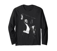 Cantante lirico Italiano Luciano Pavarotti di Michael Grecco Maglia a Manica