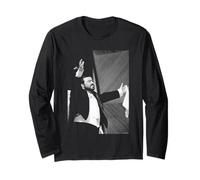 Cantante lirico Luciano Pavarotti di Michael Grecco Maglia a Manica