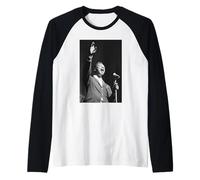 Cantante Nat King Cole Indimenticabile Live Royal Variety 1960 Maglia con Maniche Raglan
