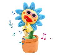 Cantare Giocattolo Di Girasole - Parlante Luminoso, Lussuosa Bambola Musicale | Ripete Quello Che Dici, Balla E Canta 200 Canzoni, Regalo Interattivo Per I Più Piccoli 18 Mesi+, E Dec