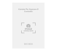 Cantate Per Soprano E Contralto - SCORE