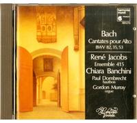 Cantates Pour Alto Bwv 82, 35, 53