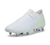 Canterbury ATOMIC Speed PRO Soft Ground Rugby Boots, Stivali Uomo, Bianco e Giallo, 9 UK