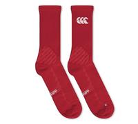 Canterbury British And Irish Lions Crew Training Grip Calzini, Dahlia Rossa, M Uomo