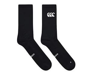 Canterbury Calze da uomo Mid Calf Grip Nero, L