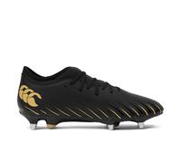 Canterbury CCC Speed Falcon Soft Ground Team Rugby Boots, Stivali Unisex-Adulto, Nero, 37 EU