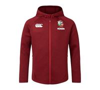 Canterbury Felpa con Cappuccio da Uomo British And Irish Lions Everest, Red Dahlia, XXXL
