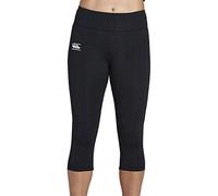 Canterbury Leggings Capri da Donna Vapodri, Colore: Nero, Taglia 40.