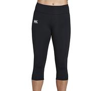 Canterbury, Leggings da Donna Vapodri Capri, Donna, Vapodri, Jet Black, Taglia 16