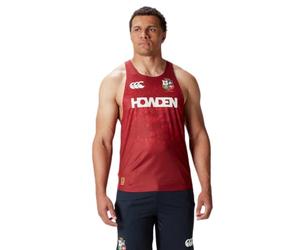 Canterbury Lions Poly Britannici e irlandesi Camicia, Dahlia Rossa, S Uomo