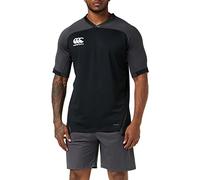 Canterbury Vapodri Evader Rugby Jersey, Maglia Uomo, Nero, 3XL