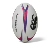 Canterbury Mentre Rugby Ball Pallone, Adulti Unisex, White/Violet/Purple (Multicolore), 5