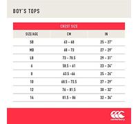 Canterbury of New Zealand Kid's England Vapodri+ Drill T-Shirt, Bright Whitemarl, 10