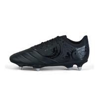 Canterbury Phoenix Genesis Pro Stivali per Unisex Adulto, Black/Silver Metallic, 45 EU