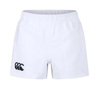 Canterbury Player' Drill Pantaloncini per Bambino, White, 8 Anni