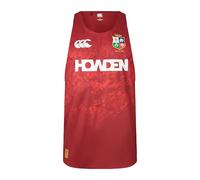 Canterbury Lions Poly Britannici e irlandesi Camicia, Dahlia Rossa, S Uomo