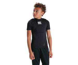 Canterbury Protection Vest Junior Large Boys Black/White/Silver Large Boys Black