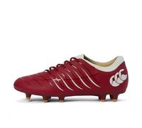 Canterbury Scarpe da rugby unisex CCC Phoenix 2.0 Team Firm Ground, Dahlia rossa., 49.5 EU