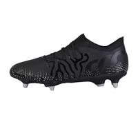 Canterbury Speed Infinite PRO, Stivali Unisex-Adulto, Nero/Argento Metallizzato, 44.5 EU