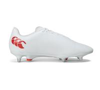 Canterbury Stivali da Rugby Speed Raze Soft Ground, morbidi e leggeri, Bianco 42.5 EU