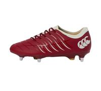 Canterbury Stivali da rugby unisex CCC Phoenix 2.0 Team Soft Ground, Dahlia rossa., 41.5 EU
