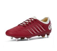 Canterbury Stivali da rugby unisex CCC Phoenix 2.0 Team Soft Ground, Dahlia rossa., 46 EU