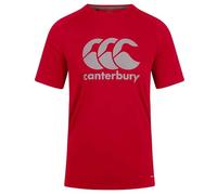 Canterbury T-Shirt da Uomo Vapodri con Logo Grande