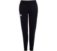 Canterbury Tapered Cuffed Fleece Pant, Pantaloni Tuta Donna, Nero, 10