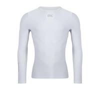 Canterbury Thermoreg Long Sleeve Base Layer Maglia, Uomo, Bianco, L
