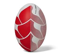 Canterbury Thrillseeker, palla da rugby, bianco/rosso, 3
