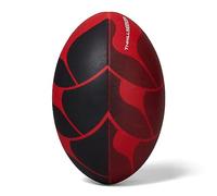 Canterbury Thrillseeker, palla da rugby, nero/rosso, 5