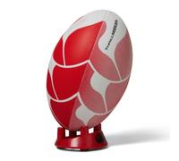 Canterbury Thrillseeker, palla da rugby, bianco/rosso, 5