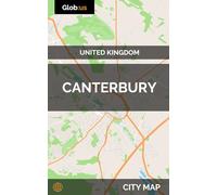 Canterbury, United Kingdom - City Map [Lingua Inglese]