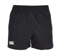 Canterbury Pantaloncini rugby professionali in poliestere con coulisse e tasche Uomo Nero XL