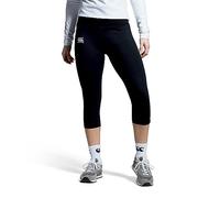 Canterbury Vapodri, Collant Capri Donna, Nero Corvino, 18