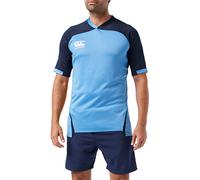 Canterbury Vapodri Evader Rugby Jersey, Maglia Uomo, Azzurro Cielo, 4XL