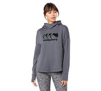 Canterbury Vapodri Pile sopra la Testa con Cappuccio Donna della Nuova Zelanda, Donna, Felpa con Cappuccio, Vapodri Fleece Over The Head, Ombre Blue, 2XL
