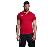Canterbury Waimak-Polo da uomo Rosso (Flag Red), M