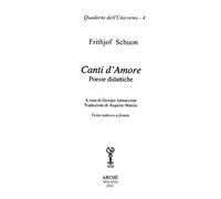 Canti d'amore. Poesie didattiche. Testo tedesco a fronte. Ediz. multilingue