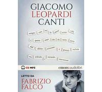 Canti letto da Fabrizio Falco. Audiolibro. CD Audio formato MP3