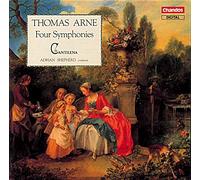 Cantilena, Adrian Sh - Arne: Sinfonie Nn. 1 4