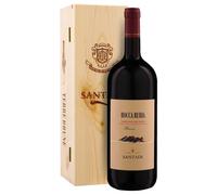 Cantina di Santadi Rocca Rubia Carignano del Sulcis DOC Riserva 2021 Magnum 1,5 l, Cassetta di legno